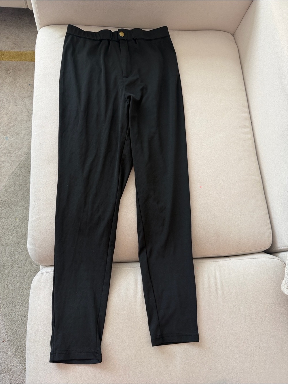 Women SHEIN Black Stretch Dress Pants